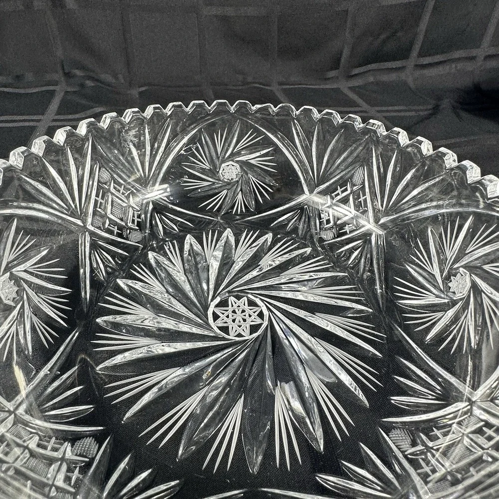 ABP‎ Cut Crystal Bowl 9.5